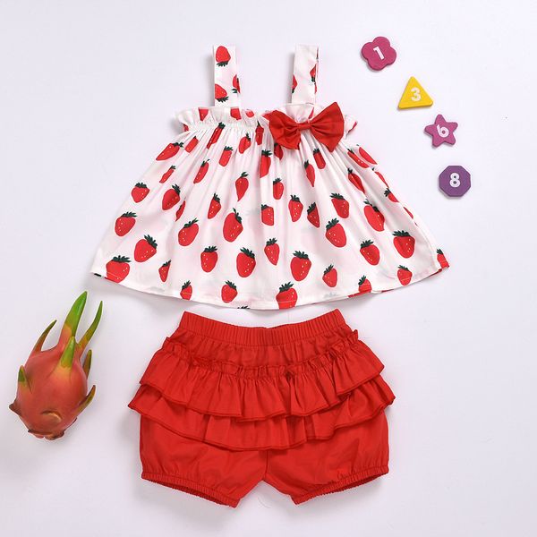 

girl cartoon 2020 summer newborn infant clothing outfits baby clothes set