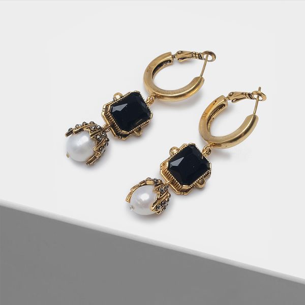 

fashion vintage drop earrings y19051002, Golden