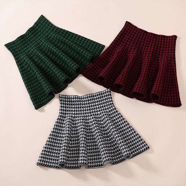 

faldas direct selling cotton solid a line lolita 2020 new winter skirts plover case base skirt package hip a word umbrella, Black