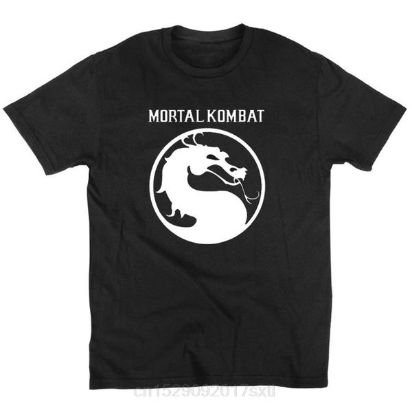 

summer style new game mortal kombat t shirt mk dragon men tshirts cotton o neck short sleeved t-shirt euro size