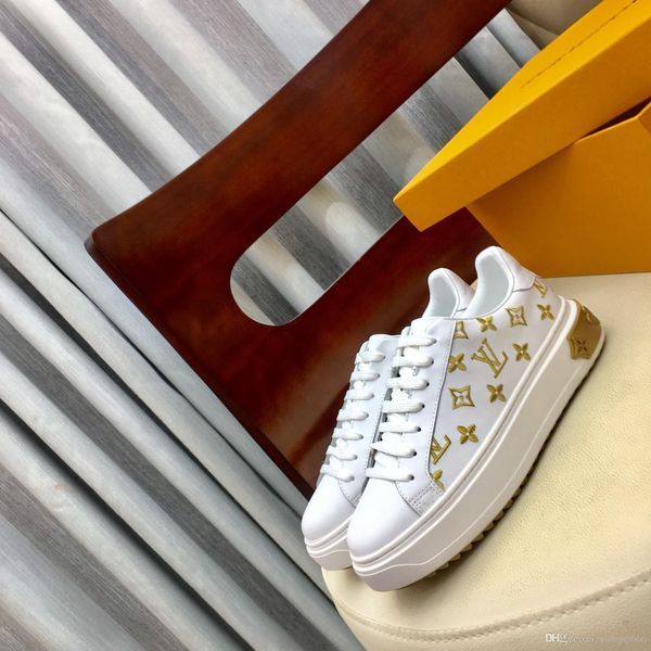 

2020 ladies fashion platform shoes comfortable wild casual shoes fashion printing women's shoesas, Red;white