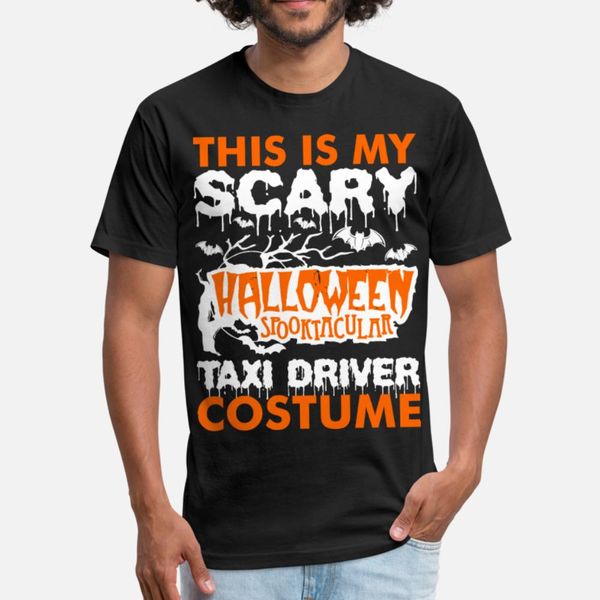 

my scary halloween spooktacular taxi driver costum t shirt men designer short sleeve s-xxxl homme fit new style summer style family shirt