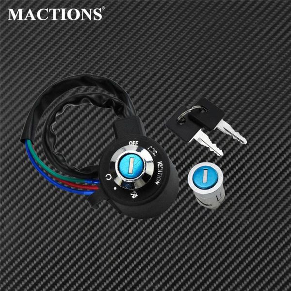 

motorcycle ignition switch lock key kit set 3-position black for sportster xl 883 iron 1995-2001 2002 2003