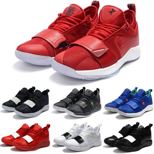 

2020 pg 2.5 black white red paul george pg 2.5 black kids basketball shoes for qaulitys men sports sneakers