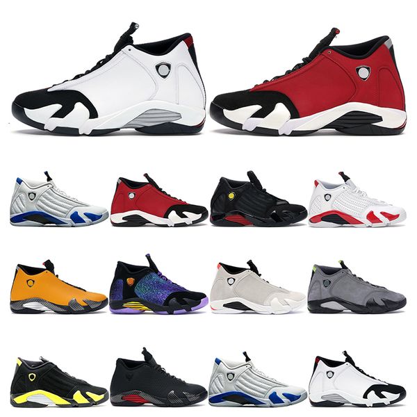 

mens trainers basketball shoes 14s white hyper royal gym red black toe desert sand mens sports sneakers outdoor fashion comfortable