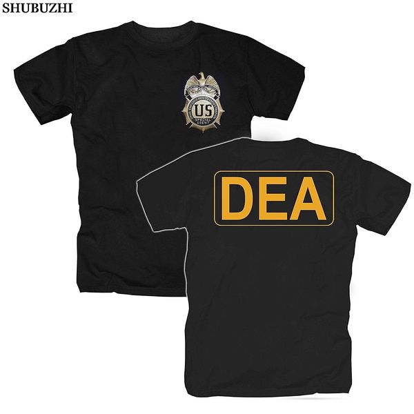 

отпечатано harajuku top фитнес марка одежда t-shirt shirt herren dea агент special сша amerika enforcement agancy fun tee shirt