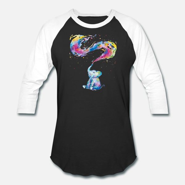 

multicolored elephant t shirt men character cotton s-xxxl normal loose basic summer style cool shirt