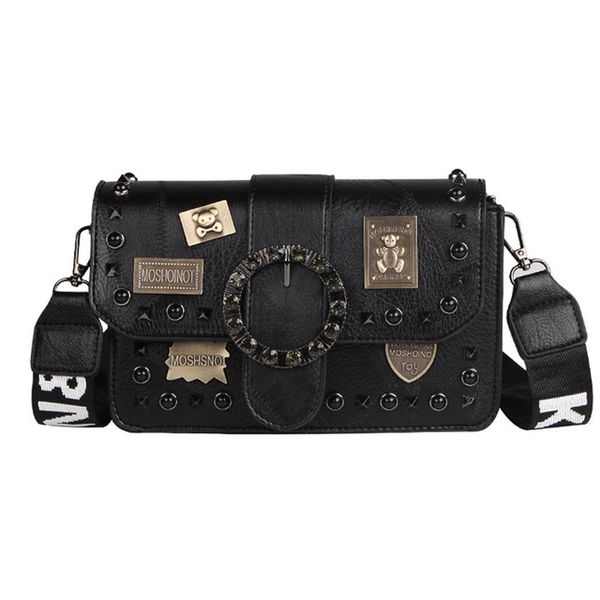 

women's bag women fashion new designer nsqb-034 bags bag for messenger handbags 2020 shoulder . high-quality mrqmk, Red;black