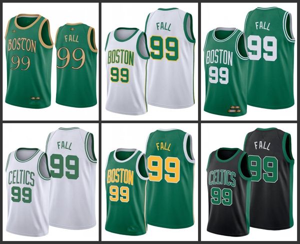 

boston celtics tacko fall men city basketball jersey, Black