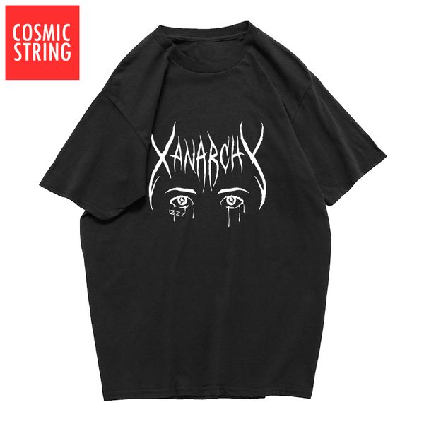 

cosmic string cotton short sleeve summer loose men tshirt casual cool xxxtentacion print men t shirt cool t-shirt tee shirts