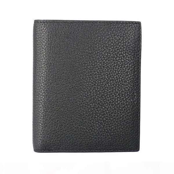 

2020 fashion genuine leather men wallet leisure women wallet leather purse for men card holders wallet c6196, Brown;gray
