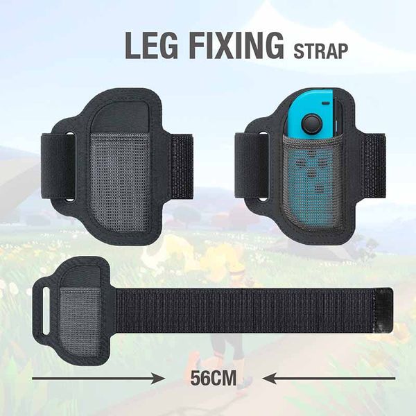 

Ring-con Grips and Leg Fixing Strap for Switch Adventure Game High Quality Non-slip Yoga Fitness Ring Grips & Wearable Leg Fixing Strap