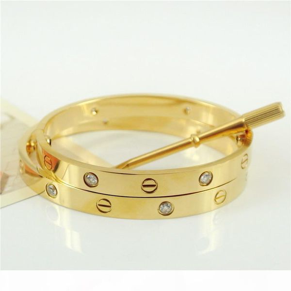 

2017 men's women's stainless steel bracelet bangle head's bracelets box, White