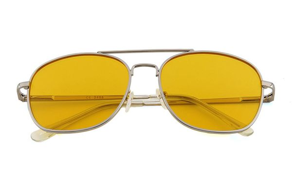 

2020 fashion metal spectacle frame transparent color chip spring foot designer women man sunglasses lens sunglasses men womens sunglasses, White;black