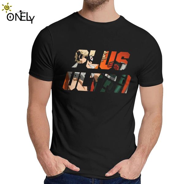 

cotton katsuki bakugou plus ultra boku no hero academia t shirt for man custom nice classic round neck homme tee shirt