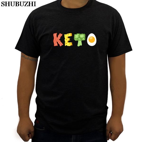 

cotton t-shirt men shubuzhi brand tee keto low-carb diet t-shirt summer fashion man tshirts