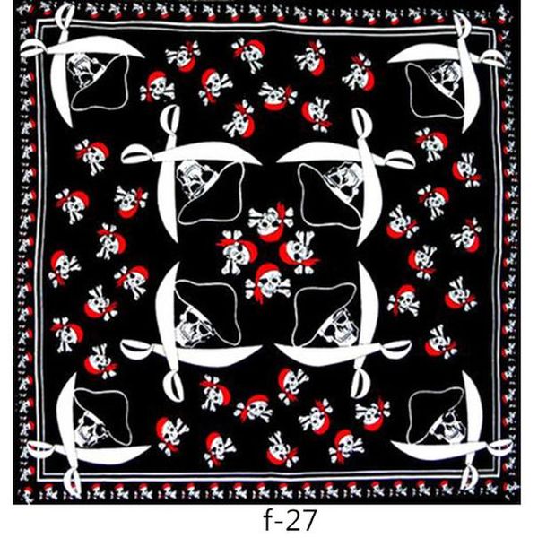 

для wrap мужчины череп ножницы hop new 100 оголовье 55cm55cm hip мода punk шарф бандана хлопка sqcmni ppshop01, Black