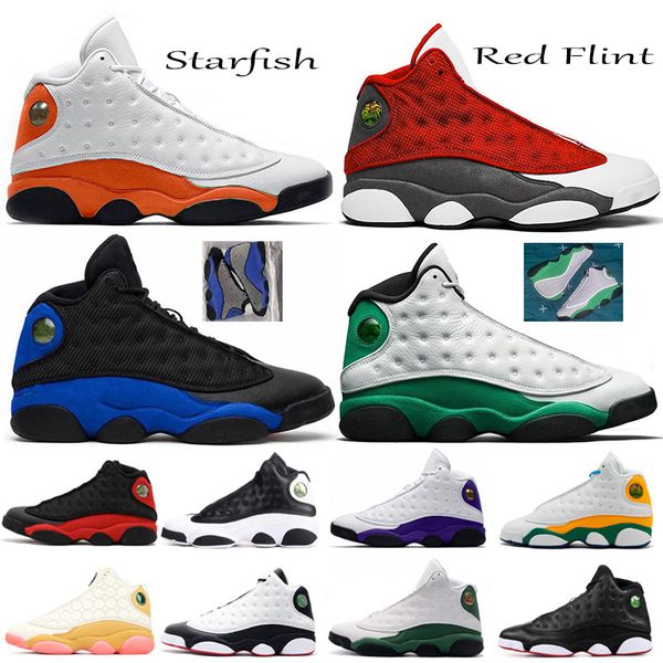 

new starfish 13 13s men women basketball shoes aurora green flint bred playground chicago cap and gown barons hologram sports sneakers