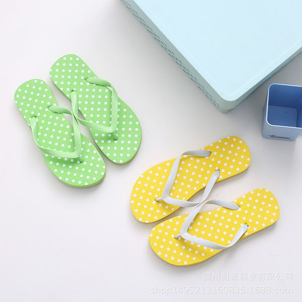

summer fashion women slippers flip flops women sandals casual shoes pvc gingham summer indoor bed slippers girls shoes, Black