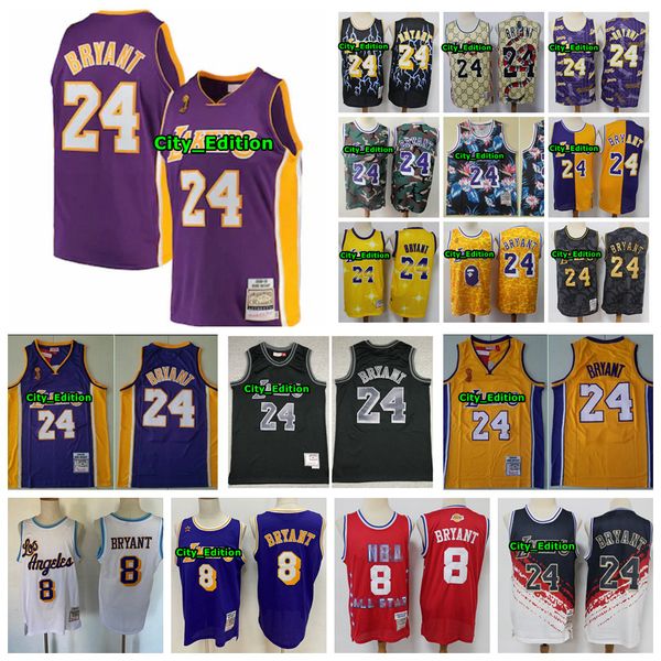 

2009 финал чемпион edition лейкерс кобе брайант джерси mens аутентичные mitchell ness лейкерс кобе брайант баскетбол джерси, Black;red
