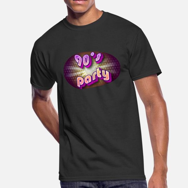 

90 s party t shirt men customized tee shirt s-3xl leisure fitness new fashion spring autumn vintage shirt