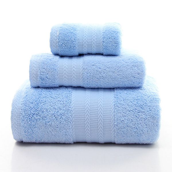 

3pcs bath microfiber soft set luxury egyptian cotton travel wash face towel