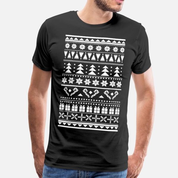 

christmas sweater pattern t shirt men personalized cotton s-3xl clothes cute new style spring autumn novelty shirt