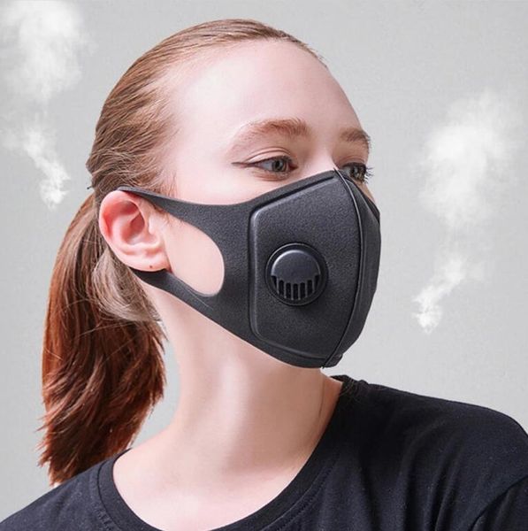 

reusable breathing filter men mouth face respirator haze mask cover black women valve anti sale masks dust fog pm2.5 bdegarden zbvay