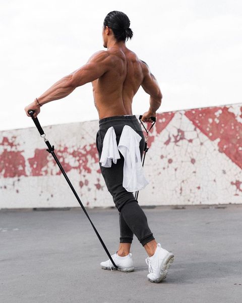 

Men Sport Pants Fitness Pants Mens Slim Running Training Sports Pants Moisture Wicking Asian Size 5 Colors Breathable Comfortable Best Sell