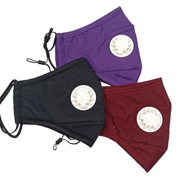 

colors shipping 3 pm2.5 for fast choosing earloop dust proof cotton protective face mask with valve