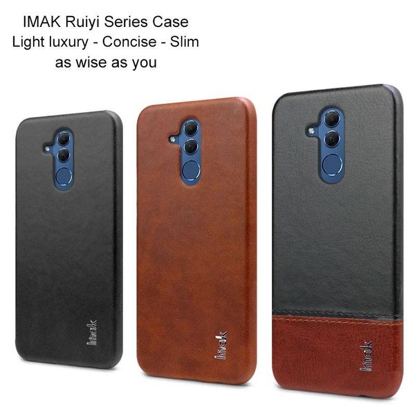 

cgjxswholesale ruiyi series concise light luxury pu leather case for huawei mate 20 lite cover case slim case for huawei mate20 lite coque