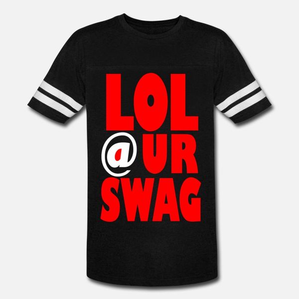

lol ur swag t shirt men crazy tee shirt plus size 3xl clothes crazy fashion summer style leisure shirt