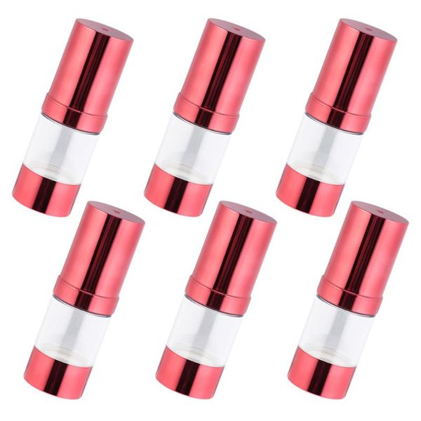 

6pcs 15ml plastic lotion bottles cosmetic storage bottle subpackaging bottles