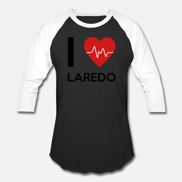 

i love laredo t shirt men personalized 100% cotton o neck standard sunlight new fashion summer unique shirt