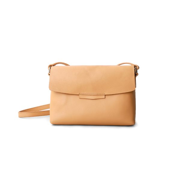 

bag women 2020 new female messenger bag small square lady wild shoulder first layer cowhide simple fashion leather soft