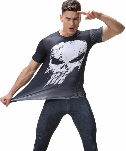

red plume men's short sleeve t-shirt printed hero logo black-white male's top, Gray;blue
