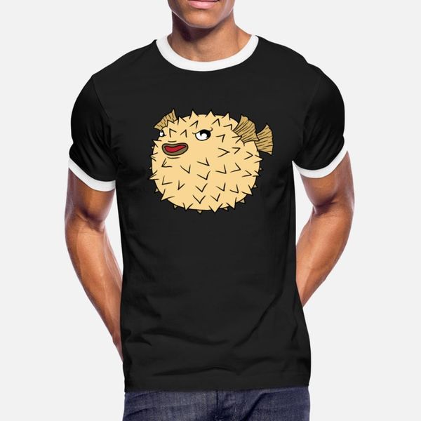 

puffer fish fish sea lover poison fishing gift t shirt men designing tee shirt s-xxxl formal cute breathable spring pattern shirt