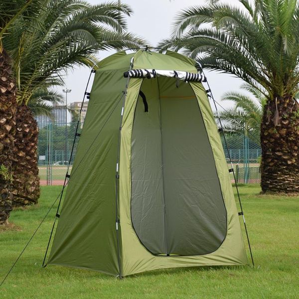 

tents and shelters outdoor shower tent camping waterproof bathing portable changing fitting room privacy toilet with carrying bag