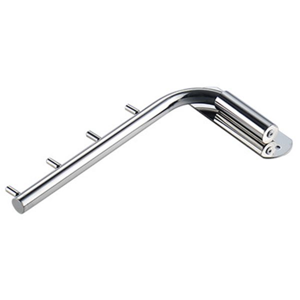 

swing arm stainless steel clothes rack home wall mounted easy install holder