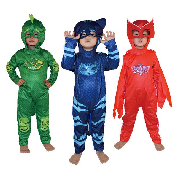 

halloween cospay pajama hero masked man clothing cartoons flying wall walking man, Blue