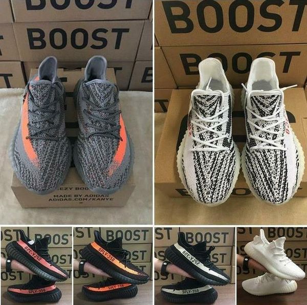 

2020 kanye west v2 static clay glow zebra 2.0 mens women running shoes reflective cloud white citrin sport sneakers