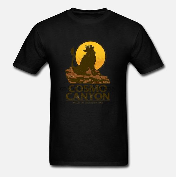 

cosmos canyon red xiii final fantasy vii men's t shirt 2019 fashion slim fit top