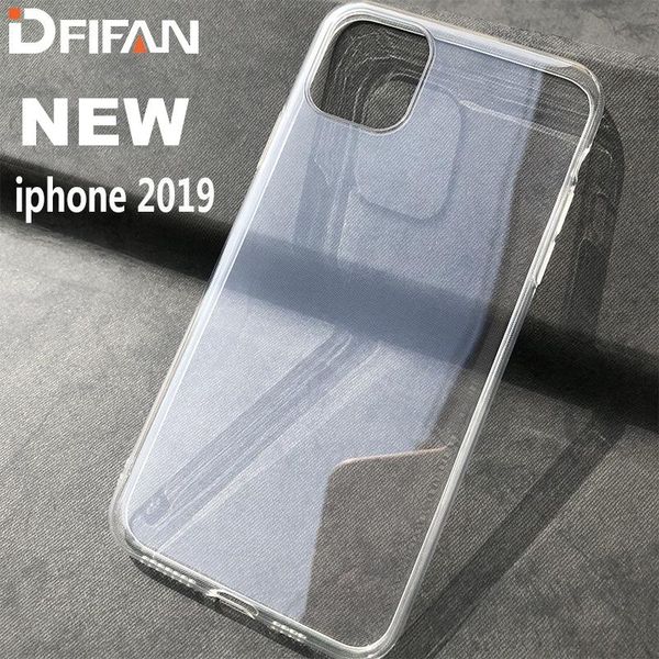 

cgjxscrystal clear slim case anti -scratch shock absorption tpu phone soft cover for iphone 6 7 8 plus 11 11 pro 11 pro max