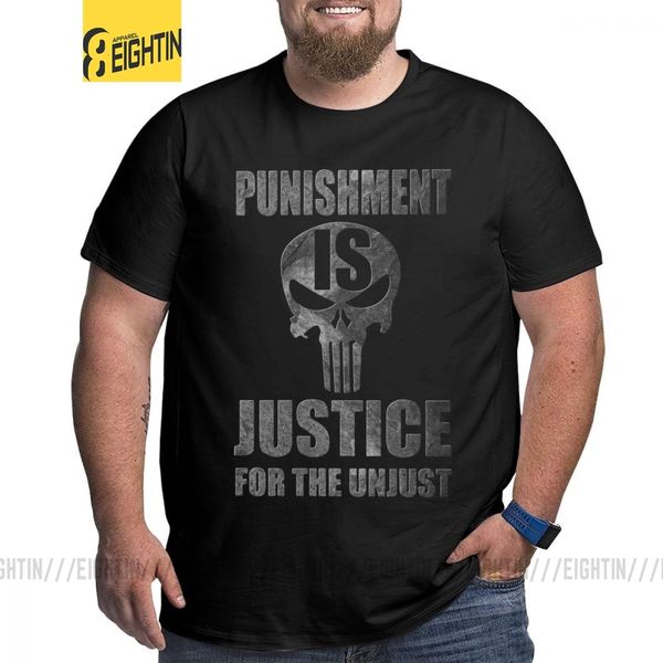 

the punisher t shirt men's cotton novelty t-shirts fitness streetwear memento mori skull tall big fat tee shirt short sleeve
