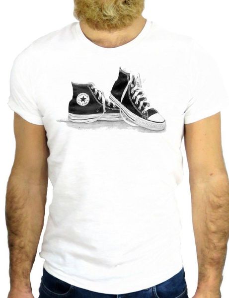 

100% хлопок summer тройники printed o-образным вырезом streetwear gymer обувь coor fun runner nice tatto сша великобритания hipster vintage