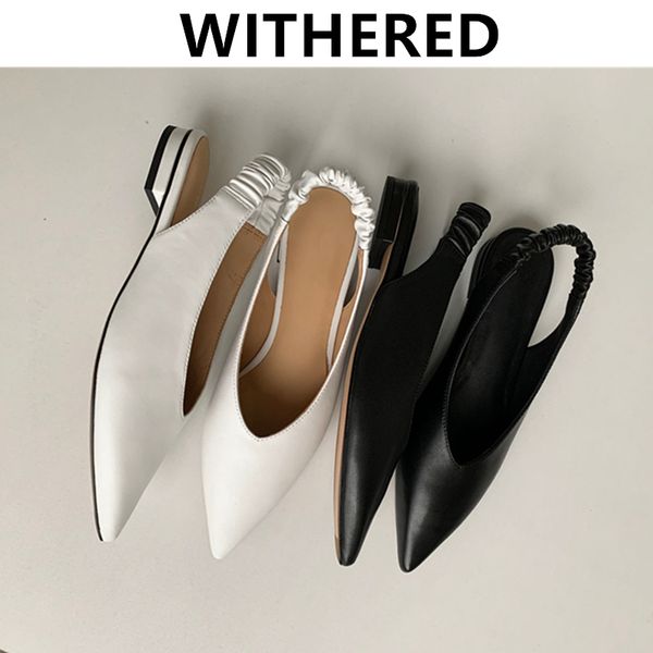 

withered summer shoes women ins fashion blogger england vintage elastic band genuine sandals cusp sandals women shoes woman, Black