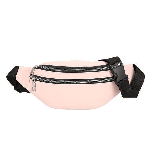 

banana fanny pack женщины пояс сумка унисекс двойной молния сумка кожа crossbody люди кошелек сумка талия chest телефон чехол rinonera