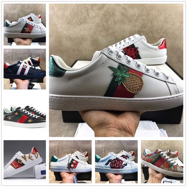 

italy bee tiger green red stripes mens women sneaker casual shoes fashion ace running shoe walking trainers chaussures with box