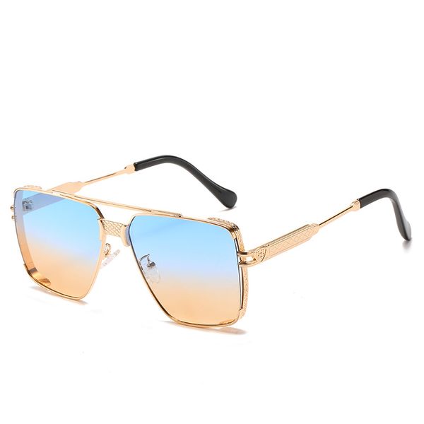 

designer 2020 new sunglasses wholesale men and women driving sunglasses female personality shade glasses 3252 gradient color, White;black