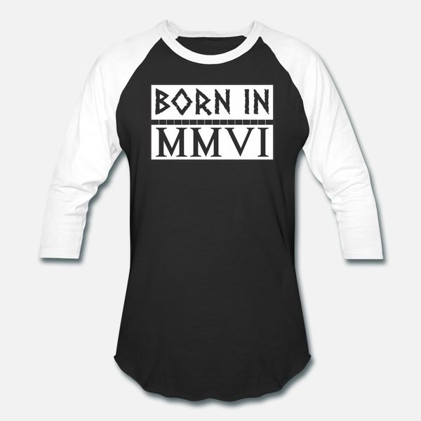 

родился в 2006 mmvi тенниски мужчин напечатан с коротким рукавом плюс размера 3xl дышащего письма graphic spring trend рубашки